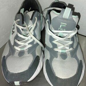 FILA Women's Athletic Running Jogging Shoes RN#91175 Size 8 Lace Up Multi Color.